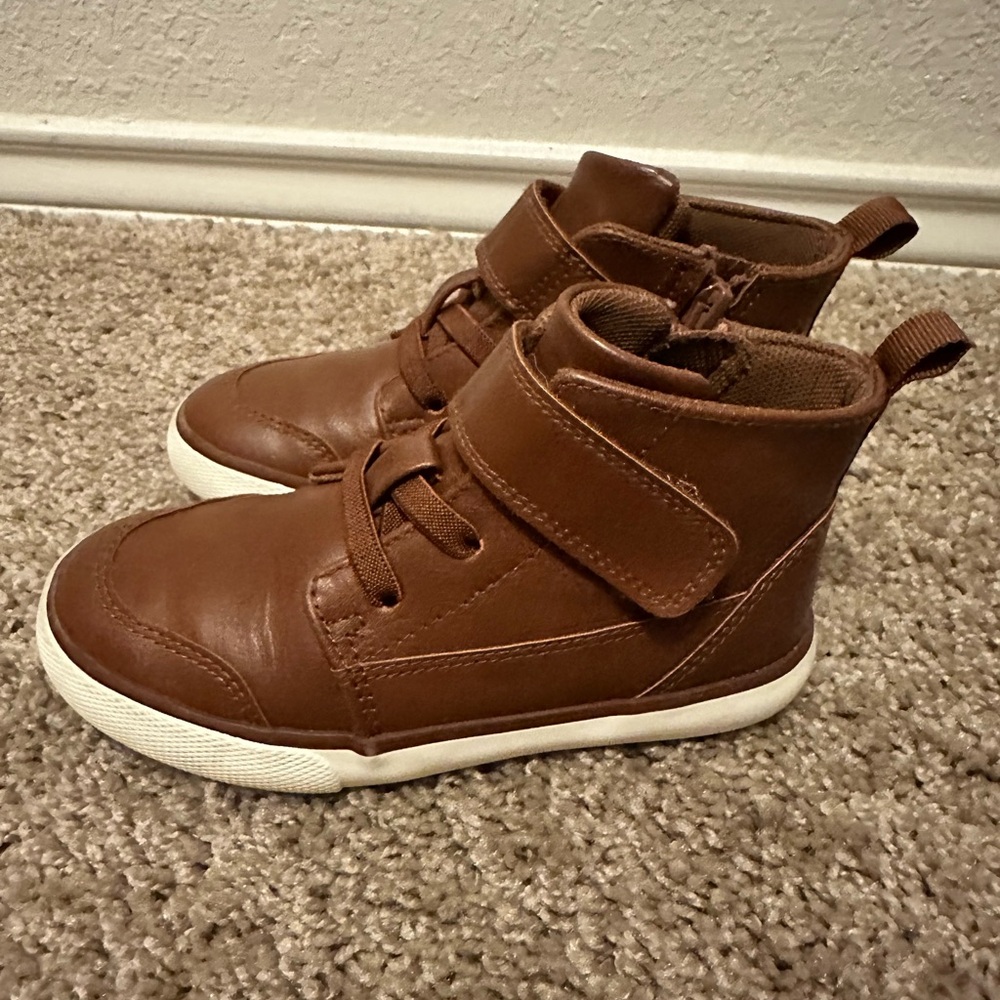 Toddler Boys brown boots